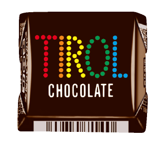 チロルチョコ・コーヒーヌガー味 TIROLチョコレートのコーヒーヌガー味パッケージ